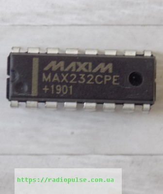 mikroshema-max232n Мікросхема MAX232CPE ( MAX232N ) - Зображення 1
