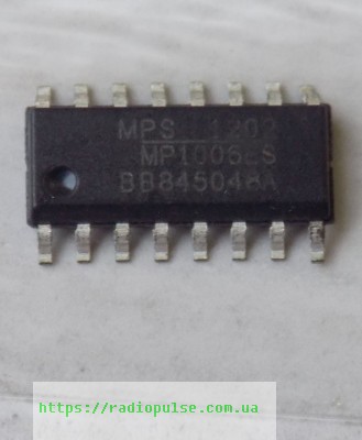 mikroshema-mp1006es Мікросхема MP1006ES , so-16 - Зображення 1