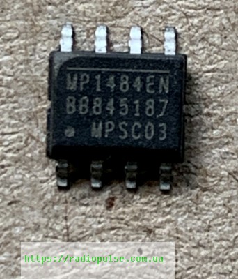mikroshema-mp1484en Мікросхема MP1484EN , so-8 ( Заміна для RT8250 , RT8290A ) - Зображення 1