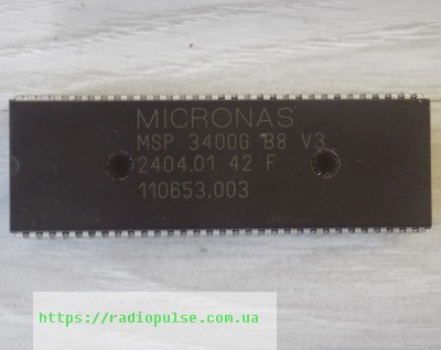 mikroshema-msp3400g-b8-v3-sdip64 Мікросхема MSP3400G B8 V3 , SDIP64 - Зображення 1
