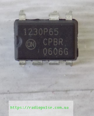 mikroshema-ncp1230p65-dip7 Мікросхема NCP1230P65 , DIP7 - Зображення 1