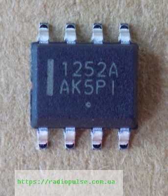 mikroshema-ncp1252a-ncp1252adr2r Мікросхема NCP1252A оригінал ( 1252A , NCP1252ADR2G ) , so-8 - Зображення 1