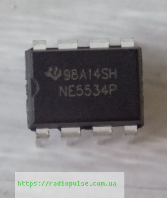mikroshema-ne5534p-dip8 Мікросхема NE5534P , DIP8 - Зображення 1