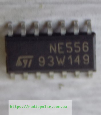 mikroshema-ne556d Мікросхема NE556D ( NE556 ) , smd - Зображення 1