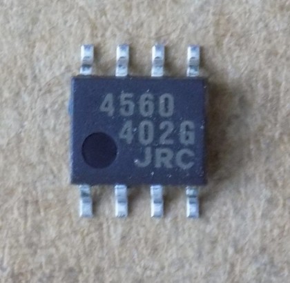 mikroshema-njm4560-so8 Мікросхема NJM4560 ( NJM4560M ) оригінал, so-8 - Зображення 1