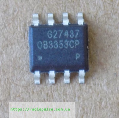 mikroshema-ob3353cp Мікросхема OB3353CP , so-8 - Зображення 1