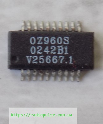 mikroshema-oz960sn Мікросхема OZ960SN ( OZ960S ) , SSOP-20 - Зображення 1