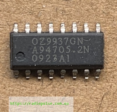 mikroshema-oz9937gn Мікросхема OZ9937GN , so-16 - Зображення 1