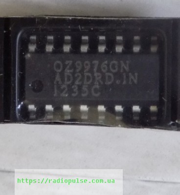 mikroshema-oz9976gn-so-16 Мікросхема OZ9976GN , so-16 - Зображення 1