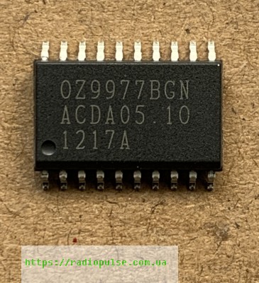 mikroshema-oz9977bgn Мікросхема OZ9977BGN , so-16 - Зображення 1