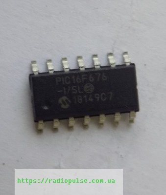 mikroshema-pic16f676-i-sl-smd Мікросхема PIC16F676-I/SL , smd - Зображення 1