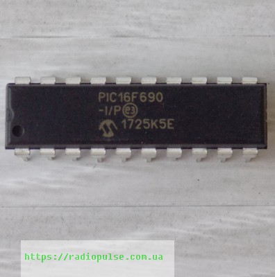 mikroshema-pic16f690-i-p-dip20 Мікросхема PIC16F690-I/P , DIP20 - Зображення 1