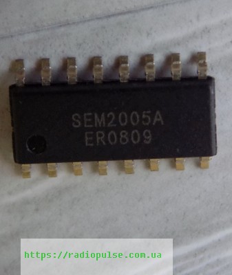 mikroshema-sem2005a Мікросхема SEM2005A , so-16 - Зображення 1