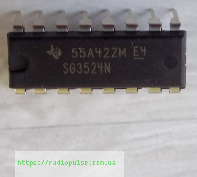 mikroshema-sg3524n Мікросхема SG3524N , DIP16 - Зображення 1