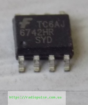 mikroshema-sg6742hr Мікросхема SG6742HR ( SG6742HL , LTA703S ) , so-8 - Зображення 1