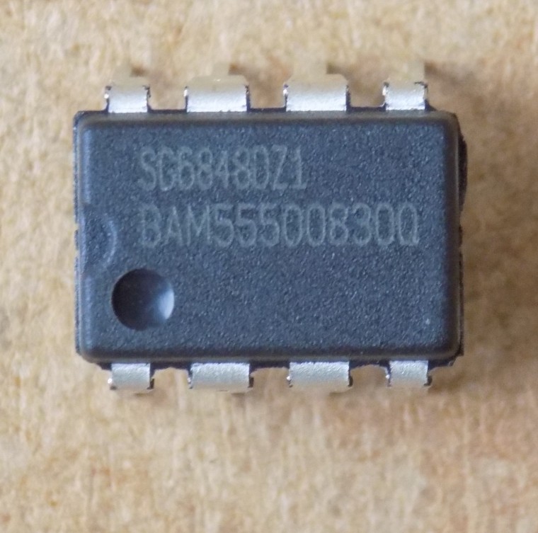 mikroshema-sg6848dz1-sg6848d Мікросхема SG6848DZ1 ( SG6848DZ , SG6848D , SG6848 ) оригінал, DIP8 - Зображення 1