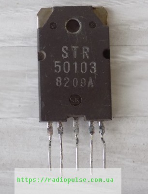 mikroshema-str50103a-str50103 Мікросхема STR50103A ( STR50103 ) оригінал - Зображення 1