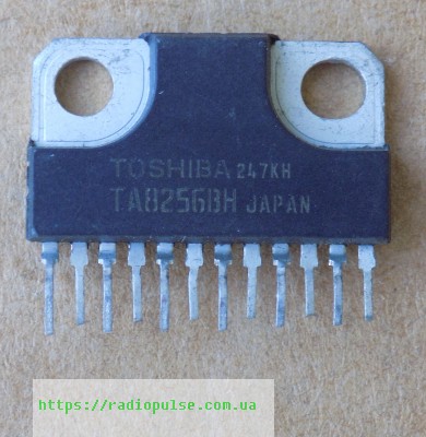 mikroshema-ta8256bh Мікросхема TA8256BH ( TA8256H , TA8256AH ) демонтаж - Зображення 1