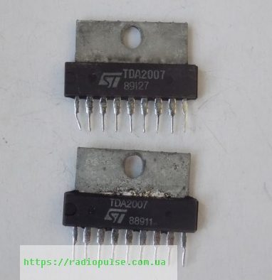 mikroshema-tda2007a-e1611167724958 Мікросхема TDA2007 ( TDA2007A ) демонтаж - Зображення 1