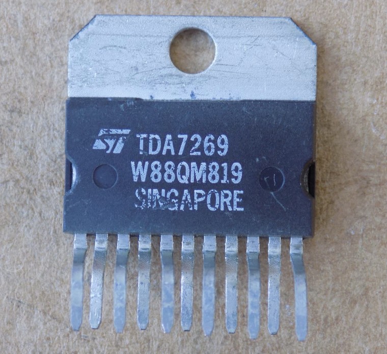 mikroshema-tda7269-original Мікросхема TDA7269 оригінал - Зображення 1