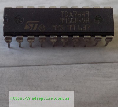 mikroshema-tda7449 Мікросхема TDA7449 , DIP - Зображення 1