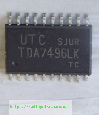 mikroshema-tda7496lk-so-20-sa7496ls Мікросхема TDA7496LK оригінал ( заміна для SA7496LS ), so-20 - Зображення 1