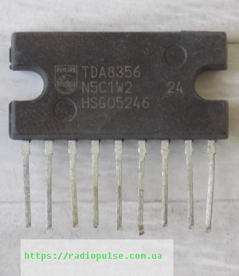 mikroshema-tda8356-ukorocheny-vyvody Мікросхема TDA8356 демонтаж, укорочені виводи - Зображення 1