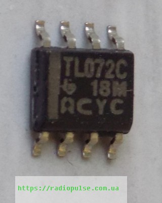 mikroshema-tl072cd-smd Мікросхема TL072L ( TL072CD ) , so-8 - Зображення 1