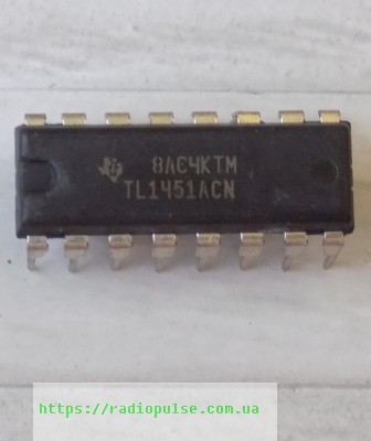 mikroshema-tl1451acn-dip Мікросхема TL1451ACN , DIP - Зображення 1