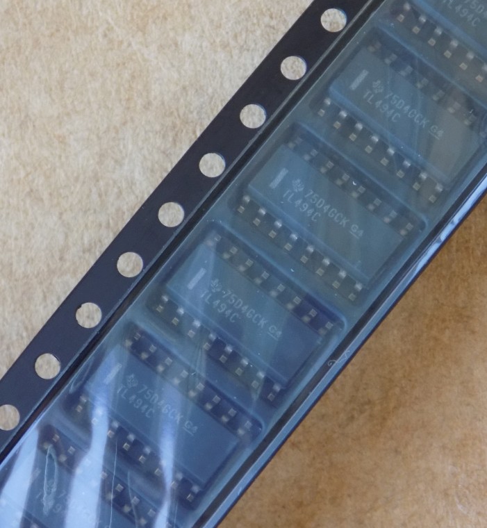 mikroshema-tl494c-smd Мікросхема TL494C ( TL494 , TL494CDR , TL494IDR , DBL494 , KIA494 ) оригінал, so-16 - Зображення 1