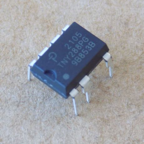 mikroshema-tny288pg Мікросхема TNY288PG оригінал ( заміна для TNY288PN ) , DIP7 - Зображення 1