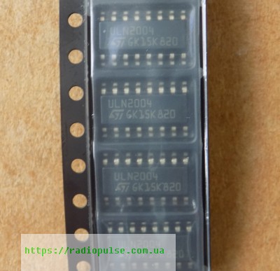 mikroshema-uln2004-smd Мікросхема ULN2004 ( ULN2004A , ULN2004D1 , KID65004AF ) оригінал, so-16 - Зображення 1