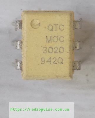 optron-moc3020 Оптрон MOC3020 - Зображення 1