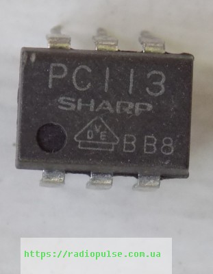 optron-pc113-dip6 Оптрон PC113 , DIP6 - Зображення 1