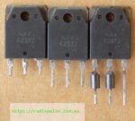 Транзистор 2SK2372 ( K2372 ) оригінал демонтаж(500V,25A), TO-3P - Зображення 2