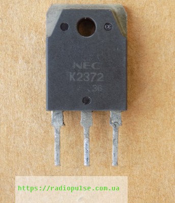 tranzistor-2sk2372 Транзистор 2SK2372 ( K2372 ) оригінал демонтаж(500V,25A), TO-3P - Зображення 1