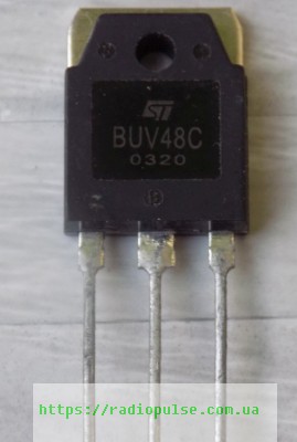 tranzistor-buv48c Транзистор BUV48C , TO-3P оригінал - Зображення 1