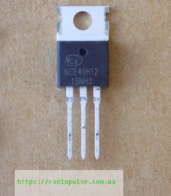 tranzistor-nce40h12 Транзистор NCE40H12 оригінал, TO220 - Зображення 1