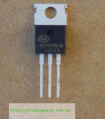 tranzistor-ncep039n10m Транзистор NCEP039N10M оригінал, TO220 - Зображення 1