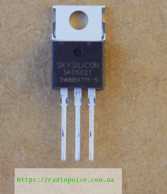 tranzistor-skd502t Транзистор SKD502T оригінал, TO220 - Зображення 1