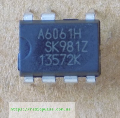 mikroshema-stra6061h-a6061h-str-a6061h Мікросхема STRA6061H ( STR-A6061H , A6061H ) оригінал, DIP7 - Зображення 1