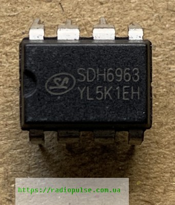 mikroshema-sdh6963 Мікросхема SDH6963 , DIP8 - Зображення 1