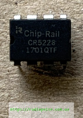 mikroshema-cr5228 Мікросхема CR5228 ( CR5228T ) , DIP8 - Зображення 1
