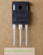 IGBT-транзистор K75T60 оригінал демонтаж( K75T60A , IKW75N60TA , IKW75N60T ) , TO247 - Зображення 3