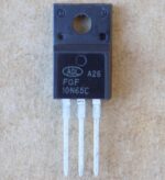 Транзистор FQF10N65 ( FQF10N65C ) оригінал (Заміна для MDF10N65B , SVF10N65F ,  MDF10N65 , HF10N65 , FHF10N65 , ISA10N65A , OSPF10N65C , PF10N65 , FQPF10N65C , FIR10N65F , HM10N65F , TK6A65D , K4101 , 2SK4101 ), TO220F - Зображення 2