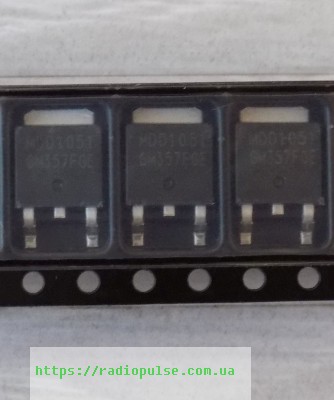 tranzistor-mdd1051 Транзистор MDD1051 (150V,28A,0.046R) , D-PAK(Заміна для IRFR18N15D ) - Зображення 1