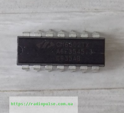 mikroshema-cm6502tx Мікросхема CM6502TX ( CM6502 ) , DIP14 - Зображення 1