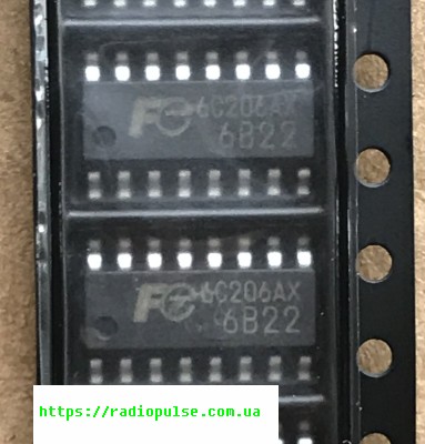 mikroshema-fa6b22-6b22 Мікросхема FA6B22N ( 6B22 ) оригінал, so-16 - Зображення 1