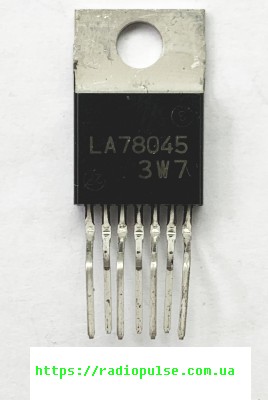 mikroshema-la78045-orig Мікросхема LA78045 оригінал (Заміна для AN15524 , AN15525 , AN15526 ) - Зображення 1