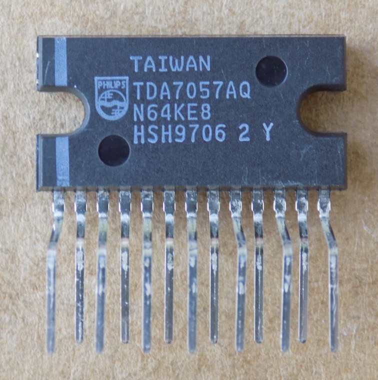 mikroshema-tda7057aq Мікросхема TDA7057AQ оригінал - Зображення 1